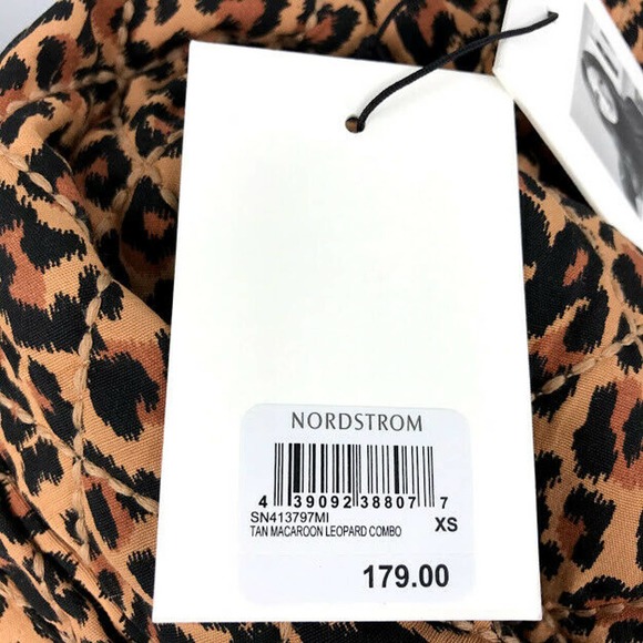 Something Navy Reversible Quilted Jacket Leopard - Picture 12 of 12